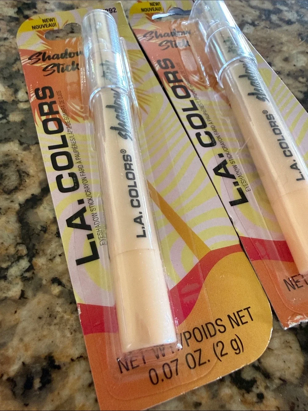 L.A. COLORS Glow Shadow Stick - White Pearl (2-Pack)